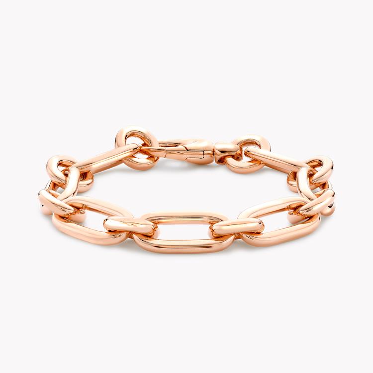 Havana Chain Bracelet in Rose Gold _1