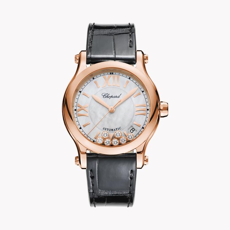 Chopard Happy Sport 36mm, Mother of Pearl Dial, Roman Numerals_1