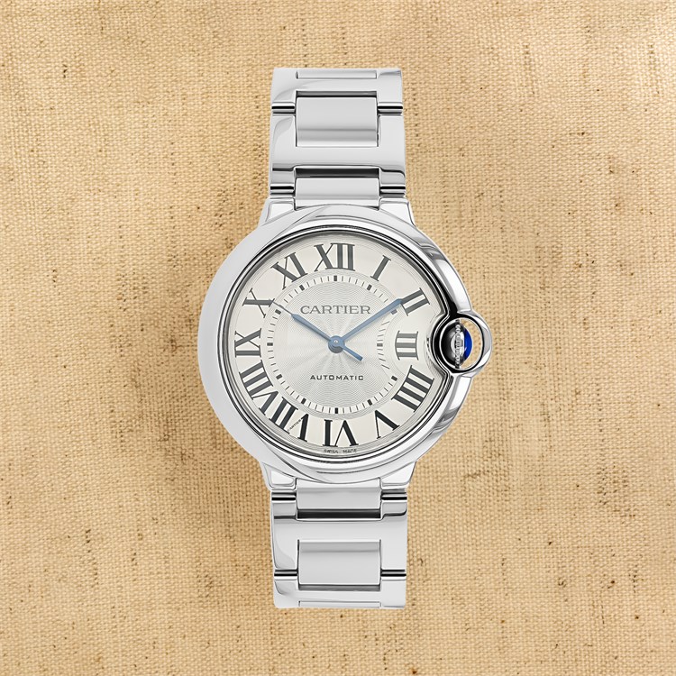 Cartier Ballon Bleu de Cartier 36mm, Silver Dial, Roman Numerals_1