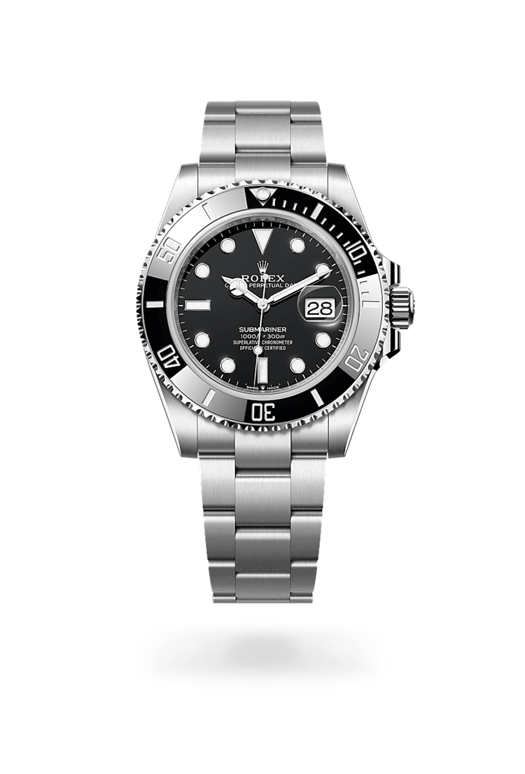 Submariner Date, Oyster, 41 mm, Oystersteel