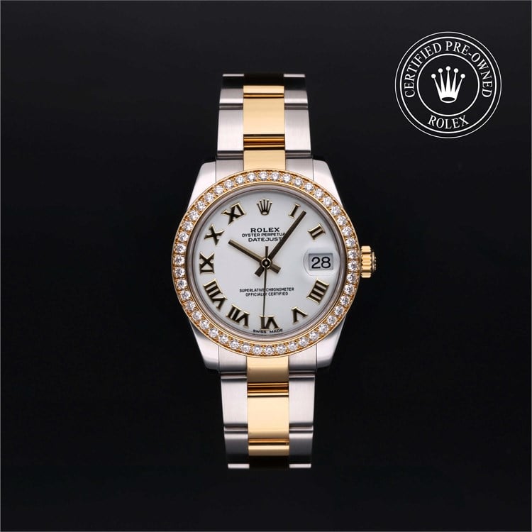 Datejust 31 with a bezel and bracelet