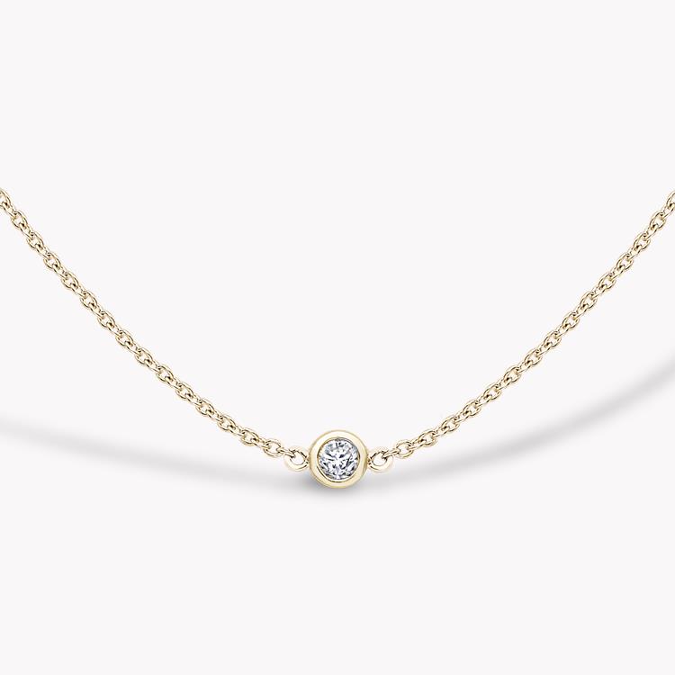 Sundance Diamond Necklace Brilliant Cut, Rubover Set_2