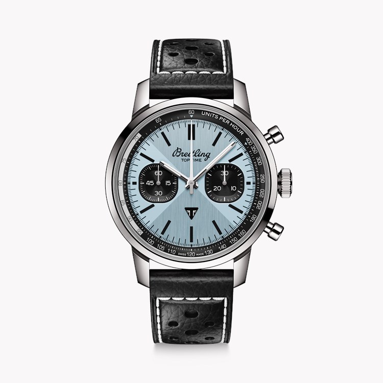 Breitling Top Time B01 Triumph 41mm, Blue Dial, Baton Numerals_1