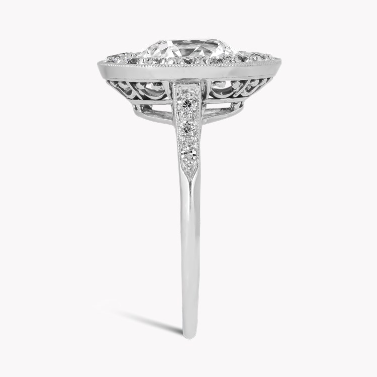 Art Deco Tiffany & Co. 2.67ct Diamond Cluster Ring Old European Cut, Grain set_4