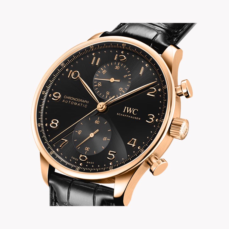 IWC Portugieser Chronograph 41mm, Black Dial, Arabic Numerals_3