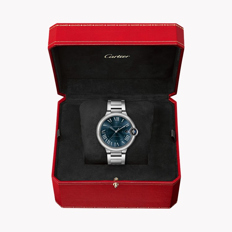 Cartier Ballon Bleu de Cartier 40mm, Blue Dial, Roman Numerals_6