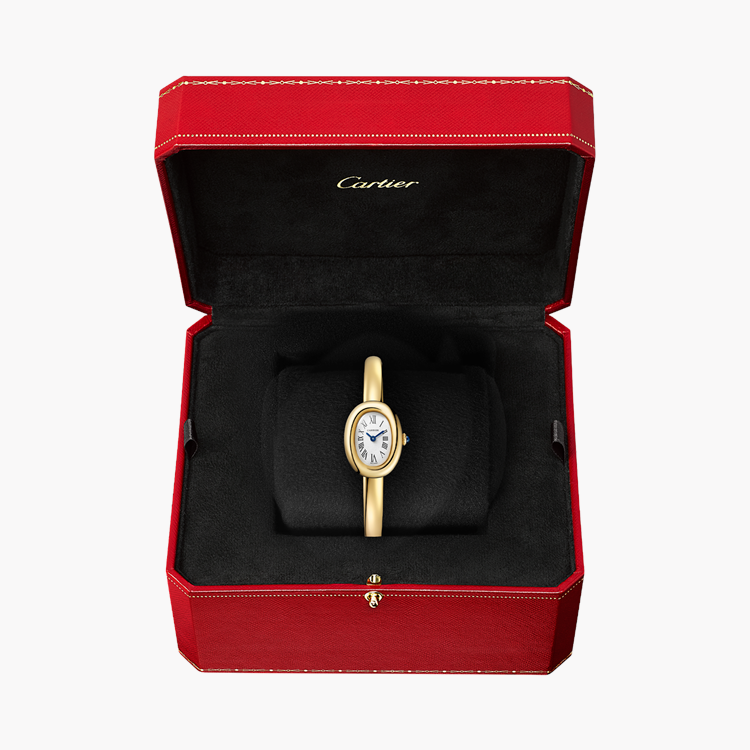 Cartier Baignoire Mini, Silver Roman Numerals_3