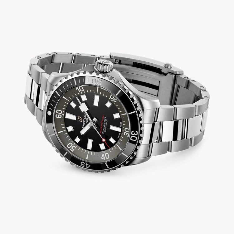 Breitling Superocean 44mm, Black Dial, Baton Numerals_4