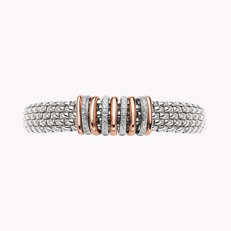 FOPE Panorama Flex'It 0.30ct Diamond Bracelet Brilliant Cut, Pave Set_2