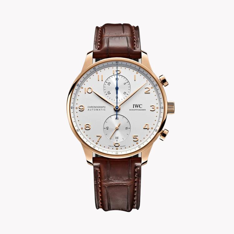 IWC Portugieser Chronograph 41mm, Silver Dial, Arabic Numerals_1