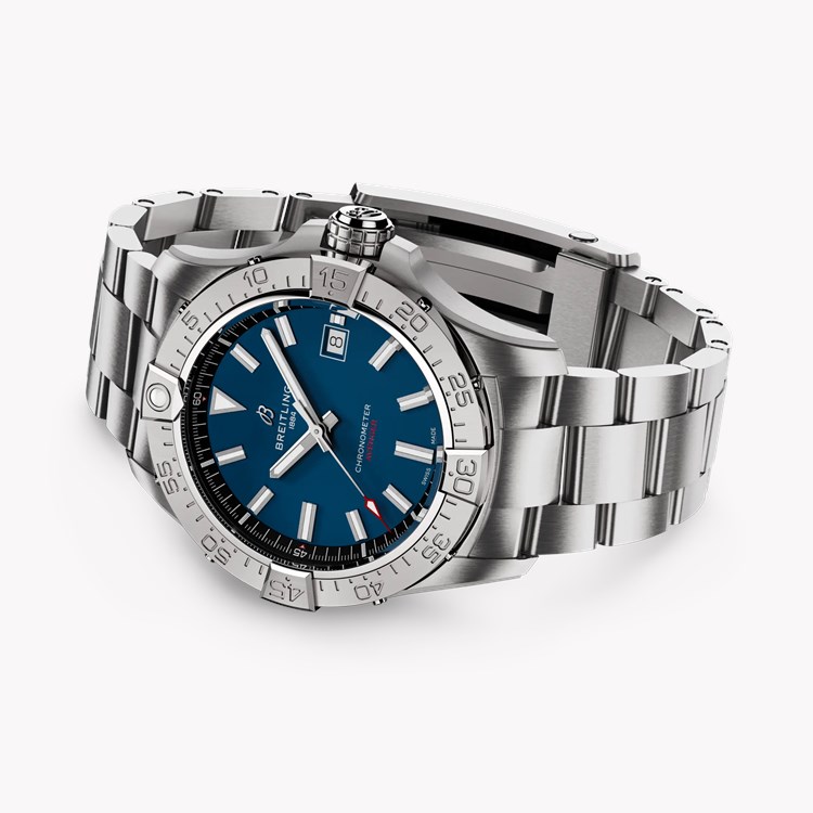 Breitling Avenger Automatic 42 42mm, Blue Dial, Baton Numeral_3