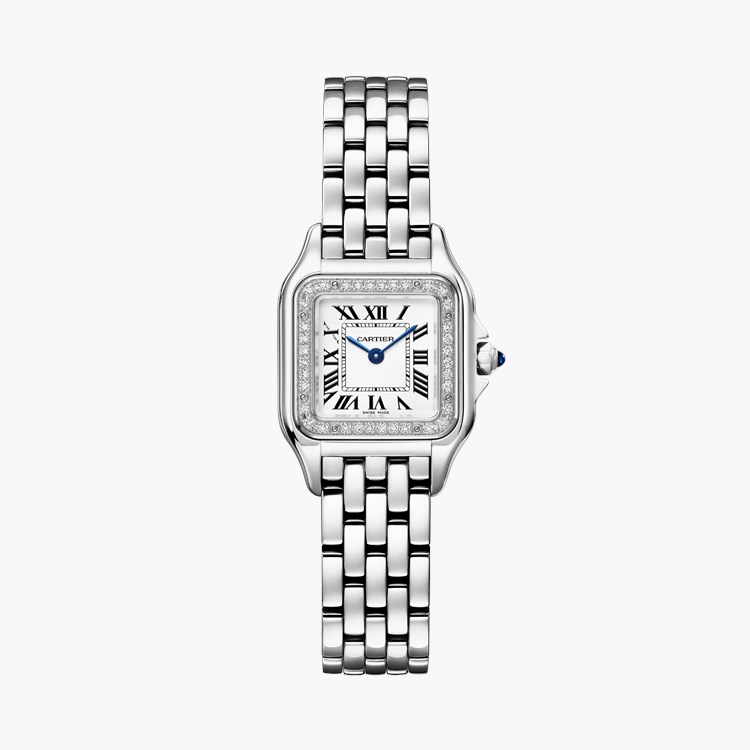 Cartier Panthère de Cartier Small, Silver Dial, Roman Numerals_1