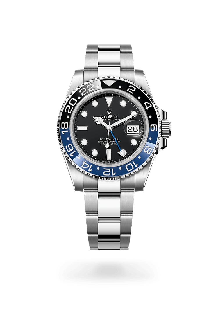 GMT-Master II, Oyster, 40 mm, Oystersteel