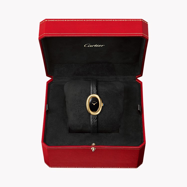 Cartier Baignoire Mini, Black Dial_2