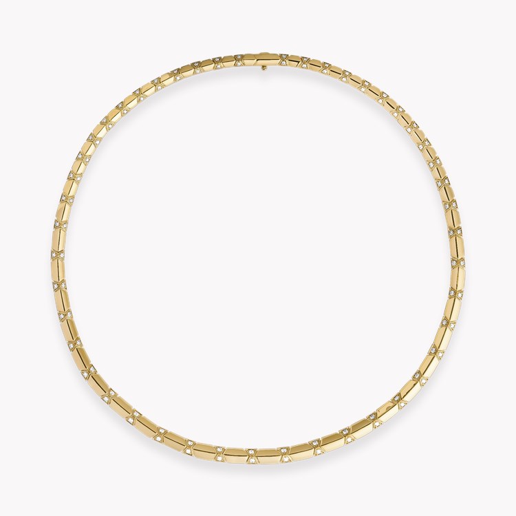 Origins Diamond Set Necklace Brilliant Cut, Grain Set_3
