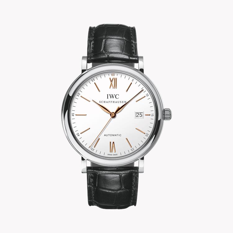 IWC Portofino Automatic 40mm, Silver Dial, Baton Numerals_1