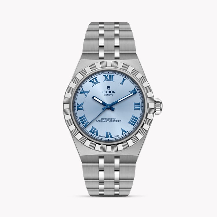 Tudor Royal 30mm, Blue Dial, Roman Numerals_1