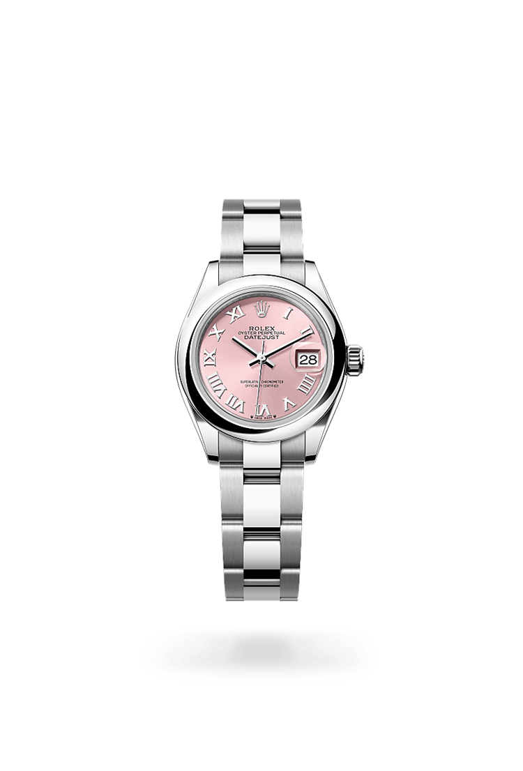 Lady-Datejust, Oyster, 28 mm, Oystersteel