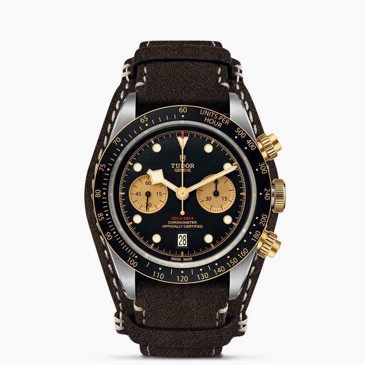 Tudor Black Bay Chrono S&G 41mm. Black Dial. Baton Numerals_1