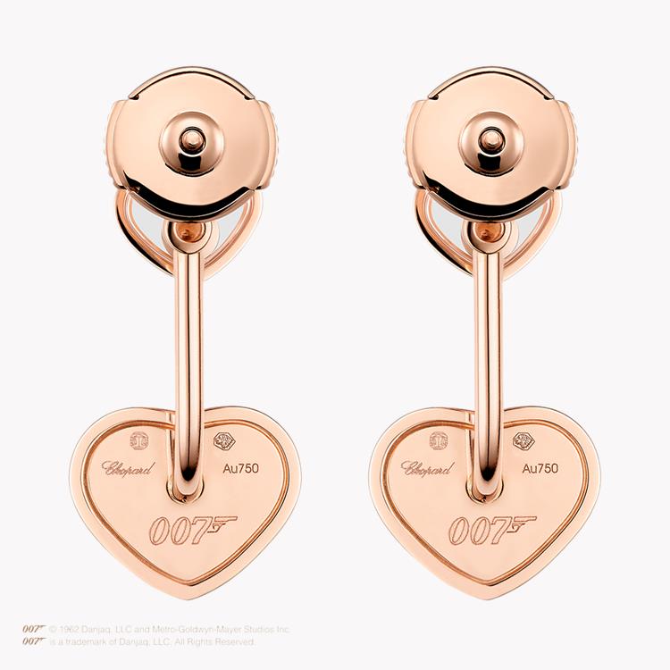 Chopard James Bond 007 Happy Hearts Earrings Brilliant Cut, Rubover Set_3