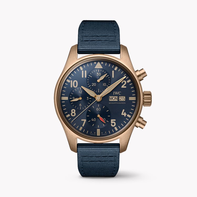 IWC Pilot's Chronograph 41 41mm, Blue Dial, Arabic Numerals_1
