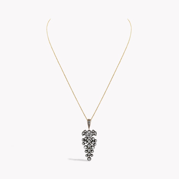 Belle Epoque Diamond 'Grape' Pendant Brilliant cut, Claw set_2