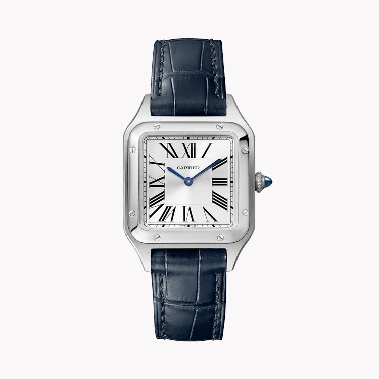 Cartier Santos-Dumont Small, Silver Dial, Roman Numerals_1