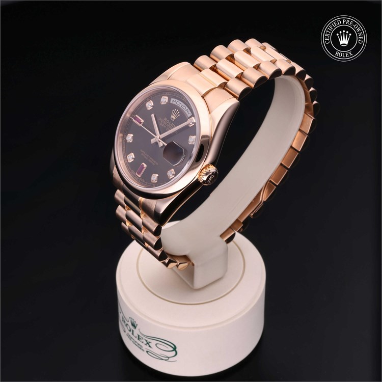 Day-Date 36 2001, 36mm, 18ct Everose Gold