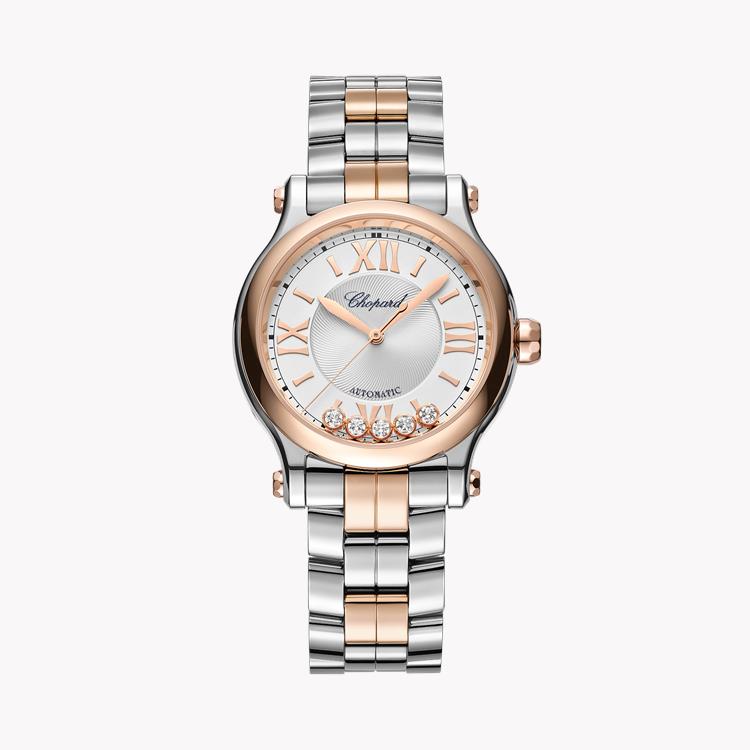 Chopard Happy Sport 33 33mm, Silver Dial, Baton/Roman Numerals_1