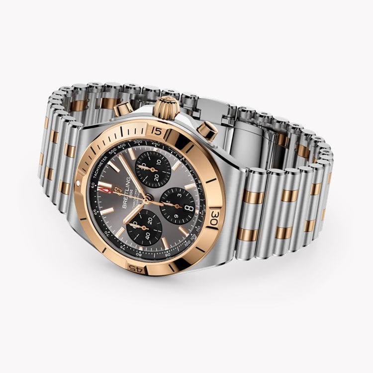 Breitling Chronomat B01 Chronograph 42 42mm, Grey Dial, Baton Numerals_3