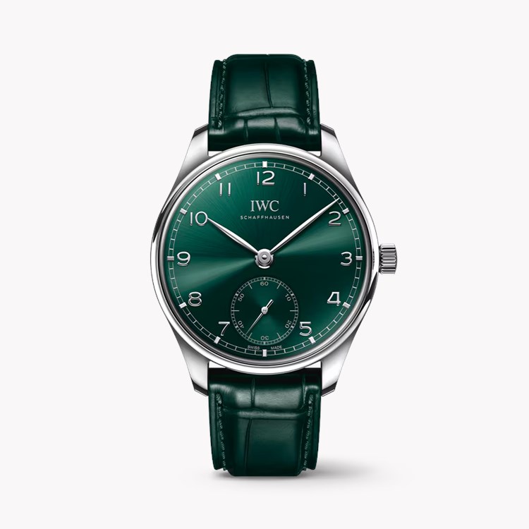 IWC Portugieser 40.4mm, Green Dial, Arabic Numerals_1
