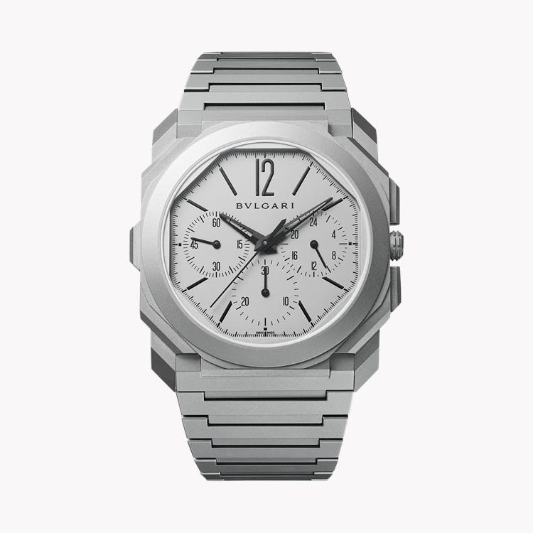 Bvlgari Octo Finissimo 42mm, Grey Dial, Arabic & Baton Numerals_1