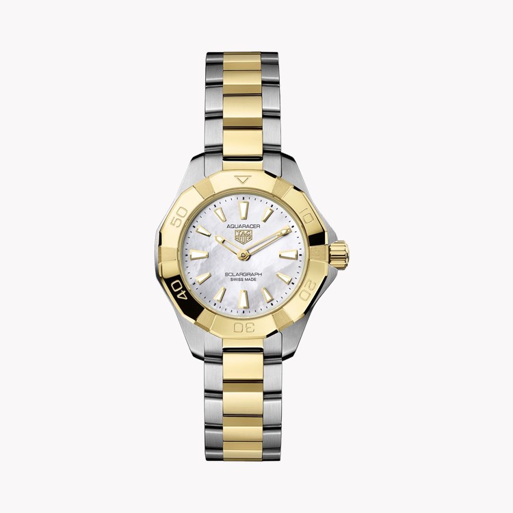 Tag Heuer Aquaracer Professional 100 Solargraph 28mm, Solar Quartz, Stainless Steel_1