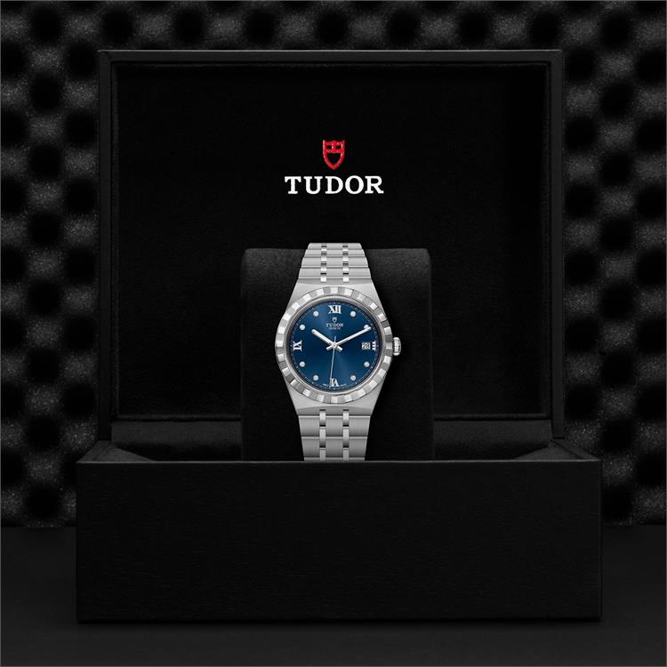 Tudor Royal 38mm. Blue Dial. Diamond Numerals_3