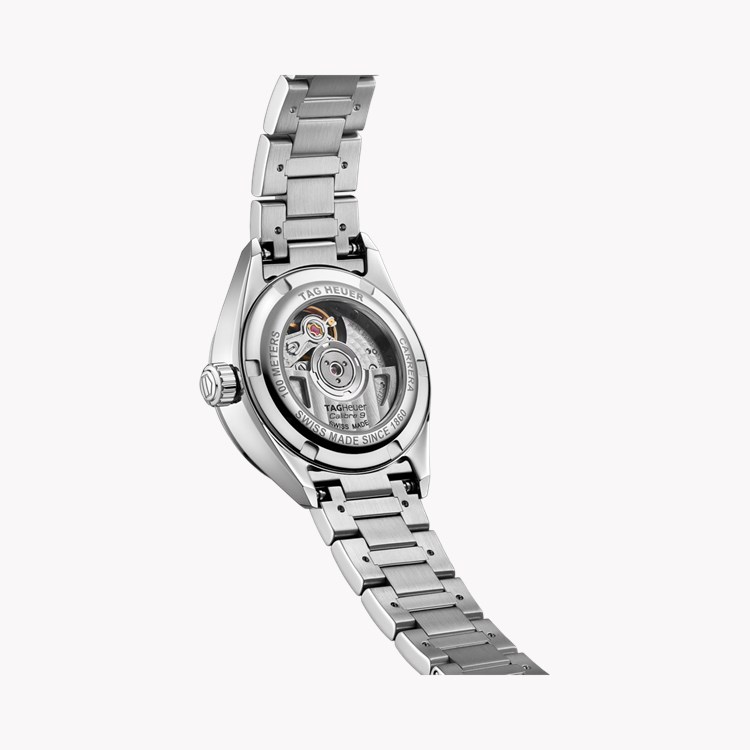 Tag Heuer Carrera Date 29mm, Mother of Pearl Dial, Diamond Numerals_2
