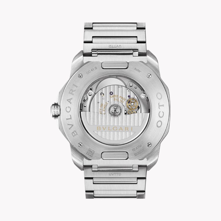 Bvlgari Octo Roma 41mm, Green Dial, Arabic/Baton Numerals_4
