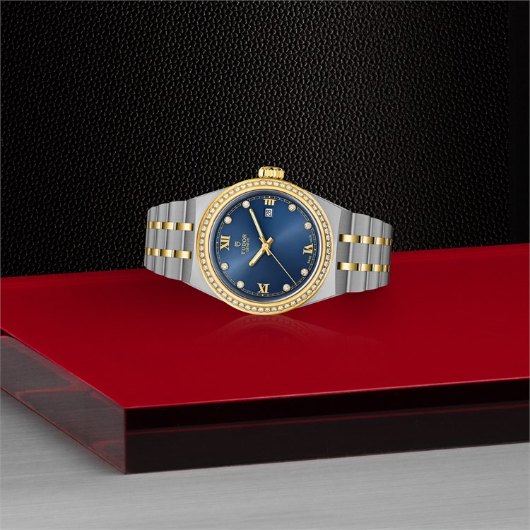 Tudor Royal 28mm, Diamond Set  Dial, Roman Numerals_2