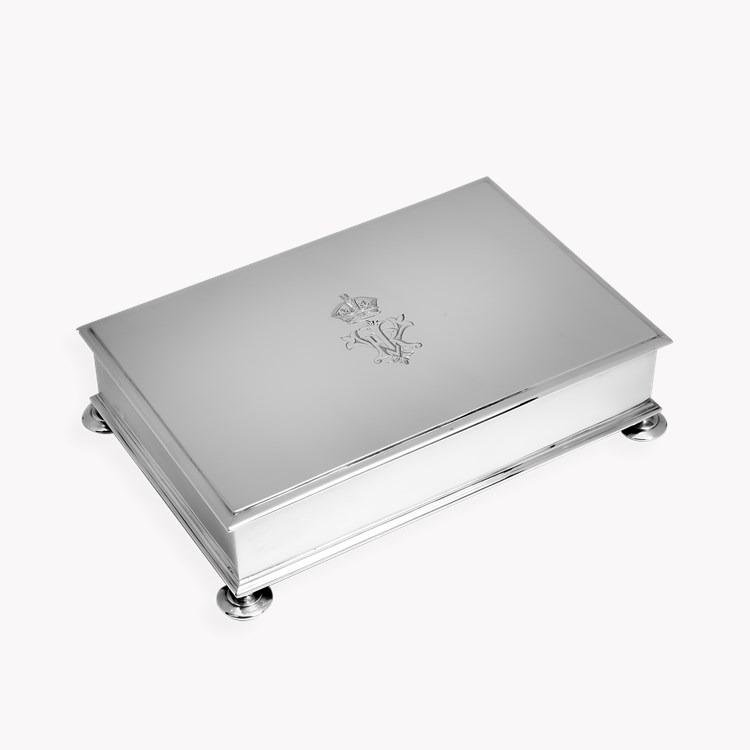 Queen Victoria's Silver Desk Box _2