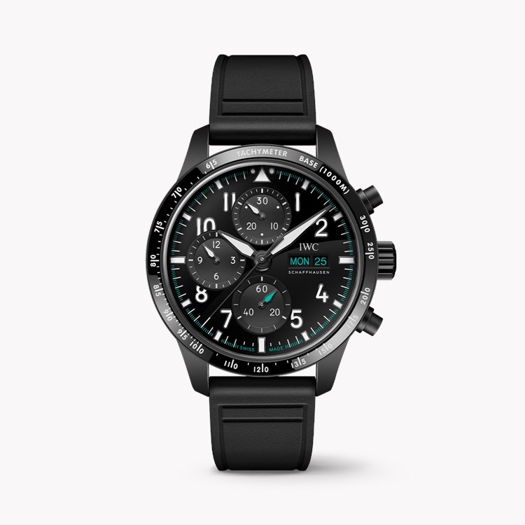 IWC Pilots 41 Mercedes-AMG 41mm, Black Dial, Arabic Numerals_1