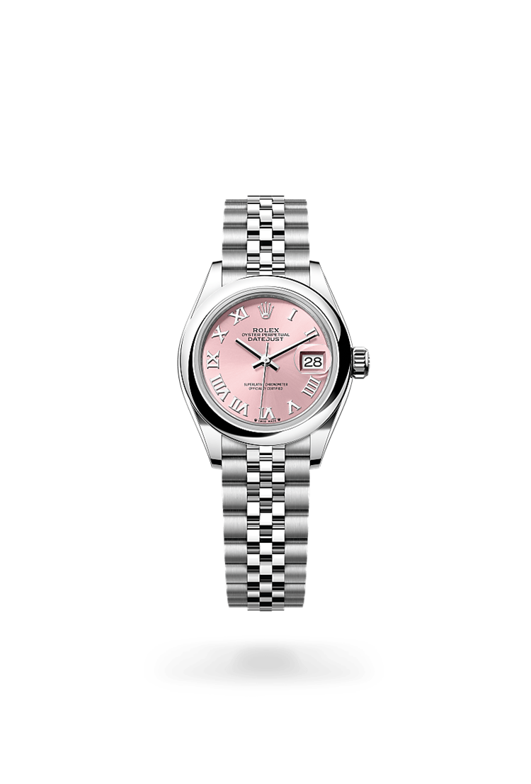 Lady-Datejust, Oyster, 28 mm, Oystersteel