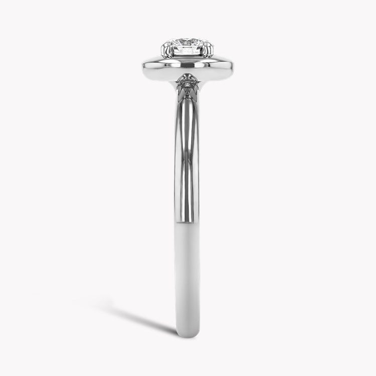 Skimming Stone 0.30ct Brilliant Cut Diamond Ring Brilliant cut, Claw set_4