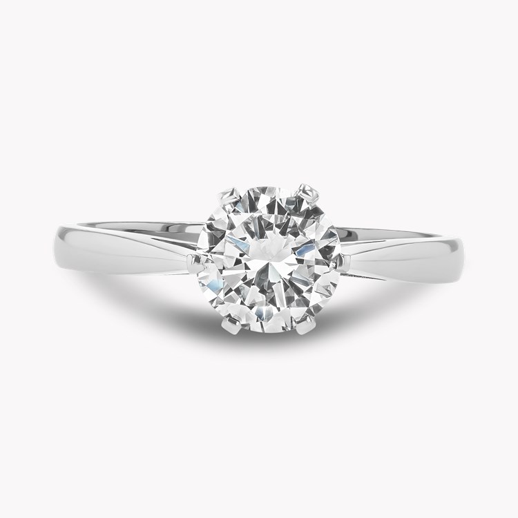 Brilliant Cut 0.97ct Diamond Solitaire Ring Brilliant cut, Claw set_2