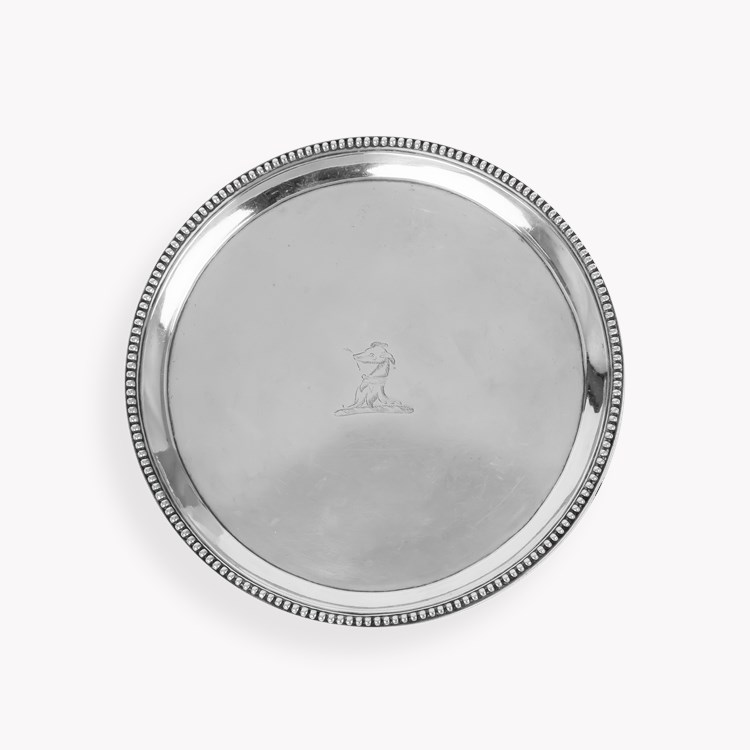 Silver George III Waiter Hallmarked London_2