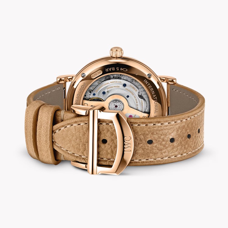 IWC Portofino 37mm, Silver Dial, Baton/Roman Numerals_4