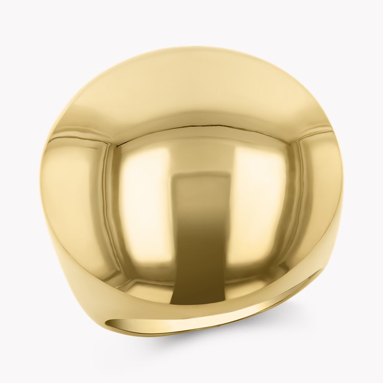 Cartier Gold Bombé Ring _1