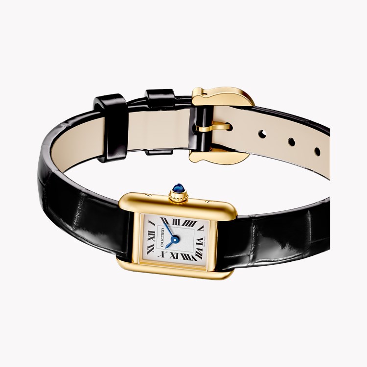 Cartier Tank Louis Cartier Medium, Silver Dial, Roman Numerals_2