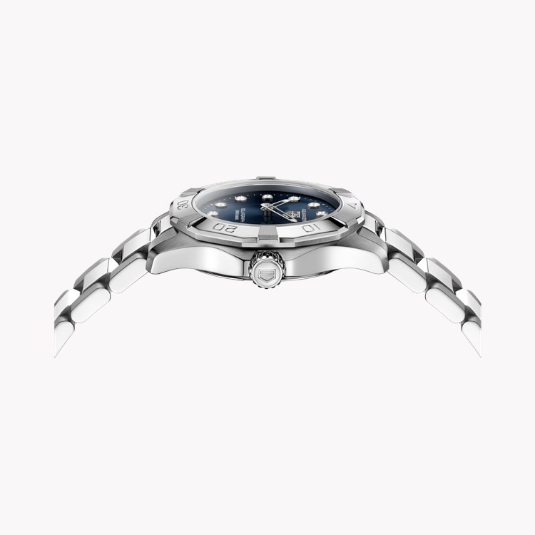 Tag Heuer Aquaracer Professional 200 40mm, Black Dial, Baton Numerals_2