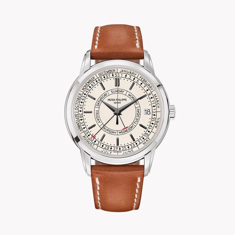 Patek Philippe Complications 40mm, Silver Dial, Baton Numerals_1