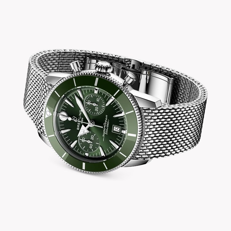 Breitling Superocean Heritage Chronograph 42 44mm, Silver Dial, Baton Numeral_3