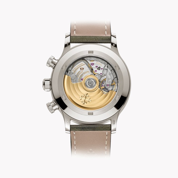 Patek Philippe Complications 42mm, Khaki Green Dial, Arabic Numerals_2